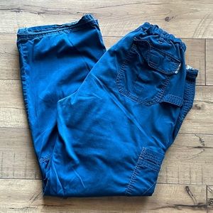 Koi Scrub Bottom. XLG. Blue.
